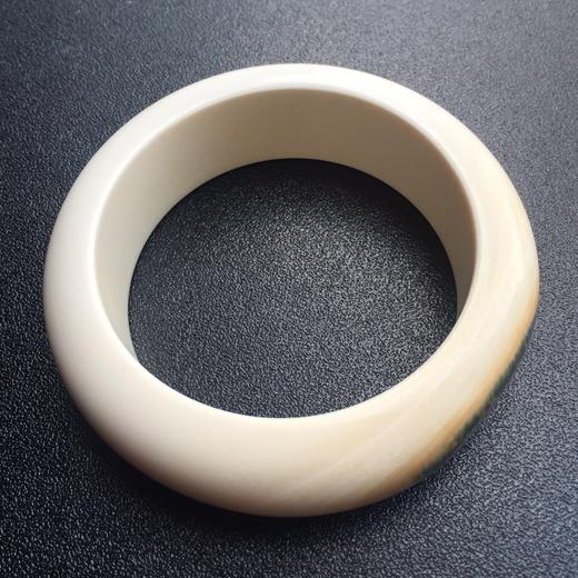 【46916】猛犸象牙蓝皮手镯 商品图0