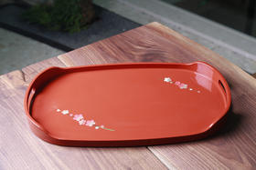 「漆器」大漆手提盘（28M30-4）