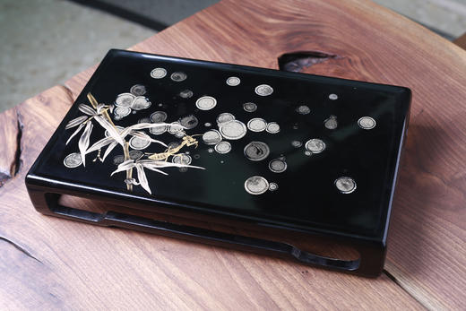 「漆器」大漆干泡台/ZW059 商品图0