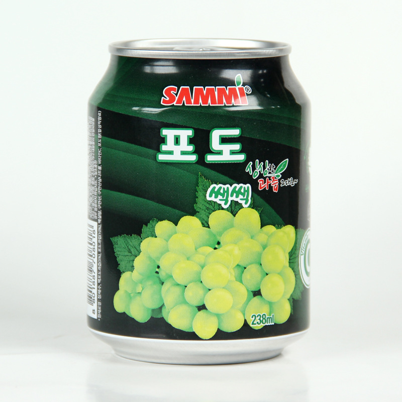 238ml三蜜青葡萄果肉果汁饮料