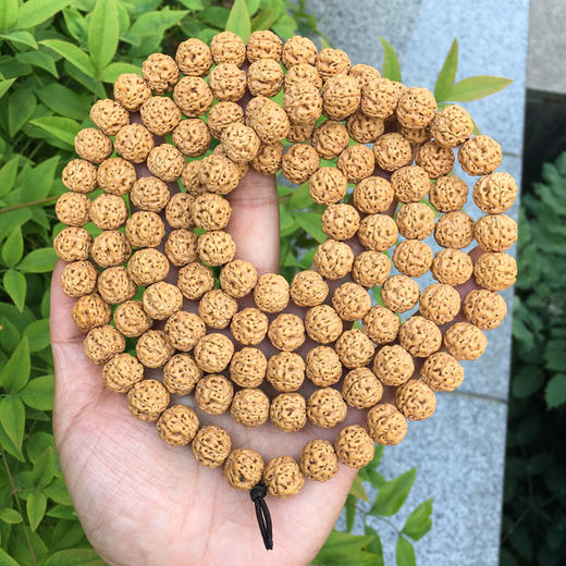 12mm*108颗，原桩盘龙纹，姜黄皮  J10 商品图0