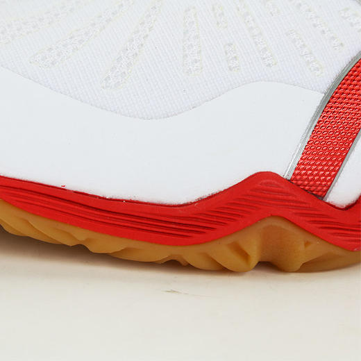 ASICS亚瑟士乒乓球鞋专业乒乓球运动鞋TPA334-0123男款女款比赛训练鞋白红色 商品图3