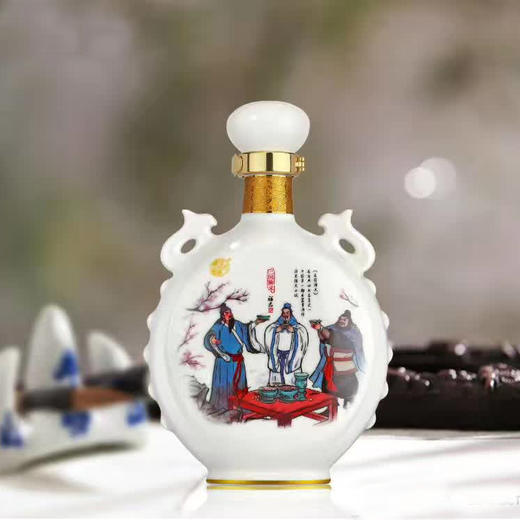 52度五粮液出品  文化艺术珍藏版  四大名著  收藏礼盒装 500ml×4 商品图3
