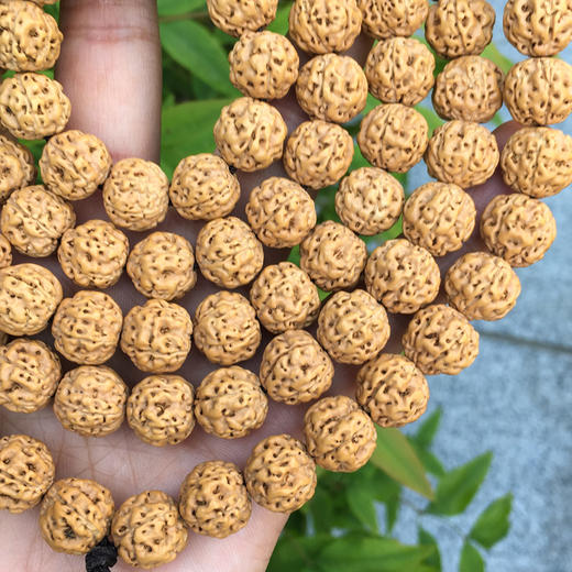 12mm*108颗，原桩盘龙纹，姜黄皮  J10 商品图4