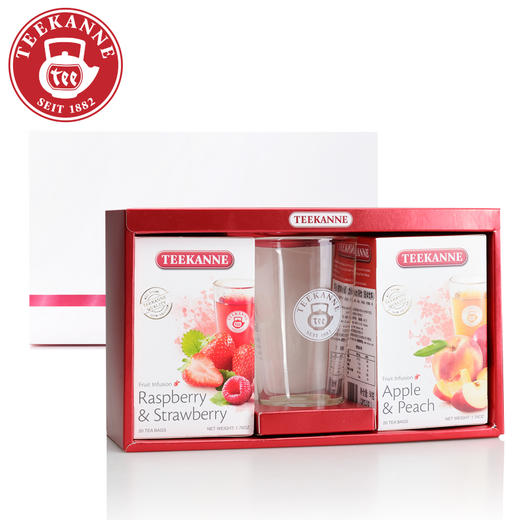 【teekanne】花果茶礼盒德国进口水果茶叶礼盒装花果粒茶包组合 商品图1