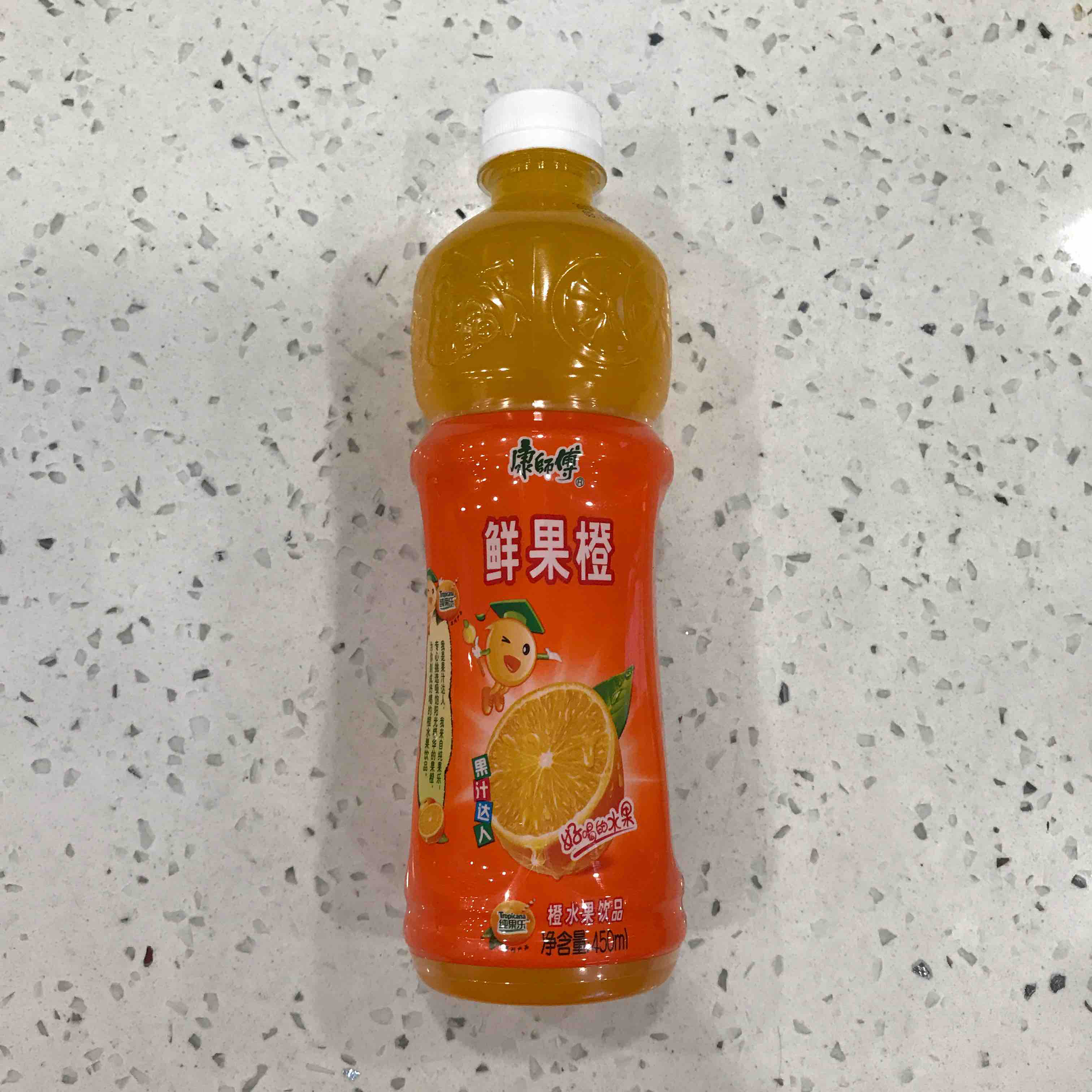 康师傅鲜果橙汁450ml