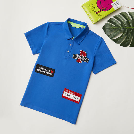 青少年棉感polo衫（18SPS501E） 商品图0