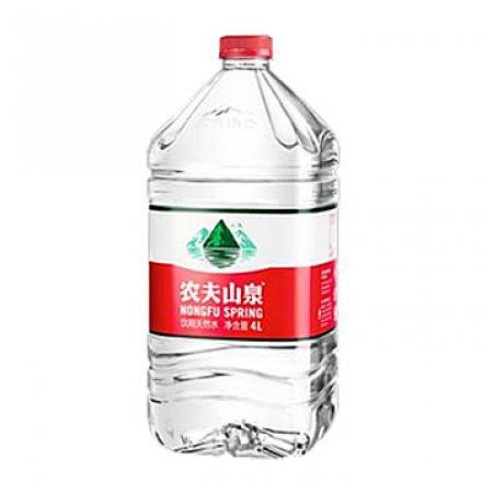 农夫山泉天然水4l