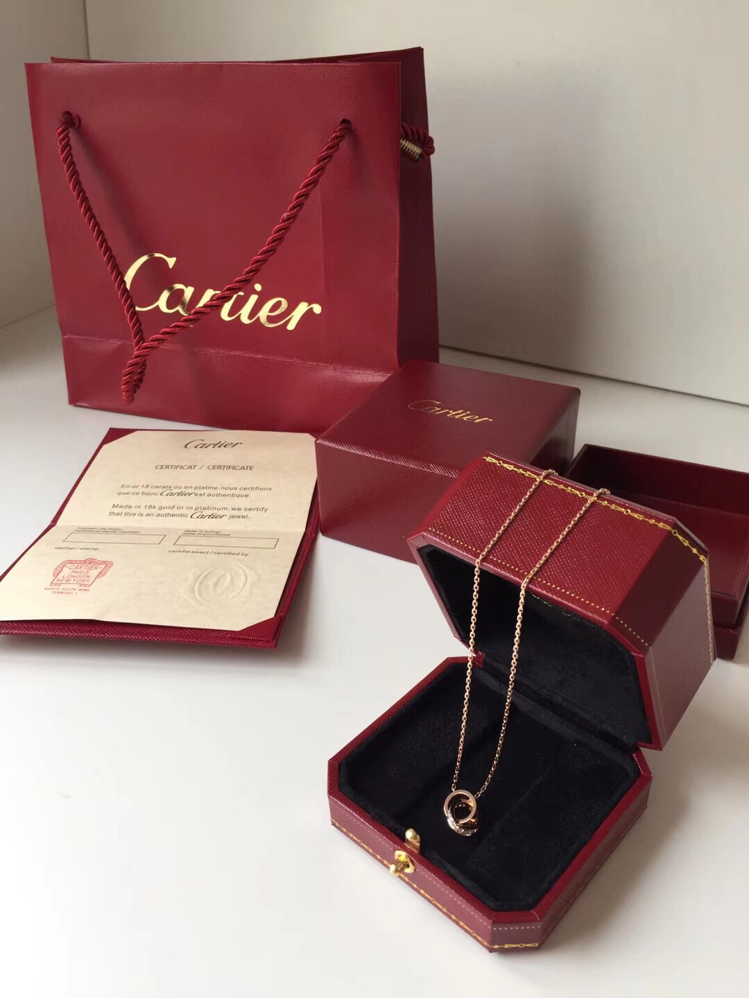 卡地亚cartier love项链
