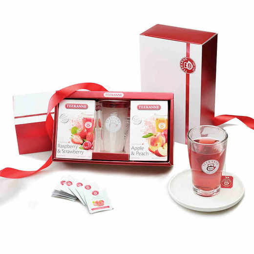【teekanne】花果茶礼盒德国进口水果茶叶礼盒装花果粒茶包组合 商品图0