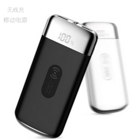 【充电宝】*无线充电宝适用iPhonex移动电源8P超薄便携QI快充S8通用8X