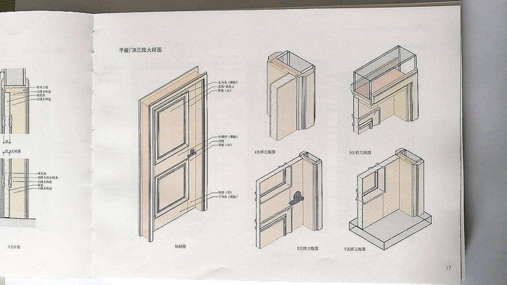 《整木设计系列之木门篇全解析》-- 一本书了解家装工装木门构造节点