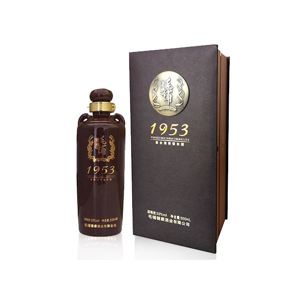 53度毛铺老酒1953单瓶500ml