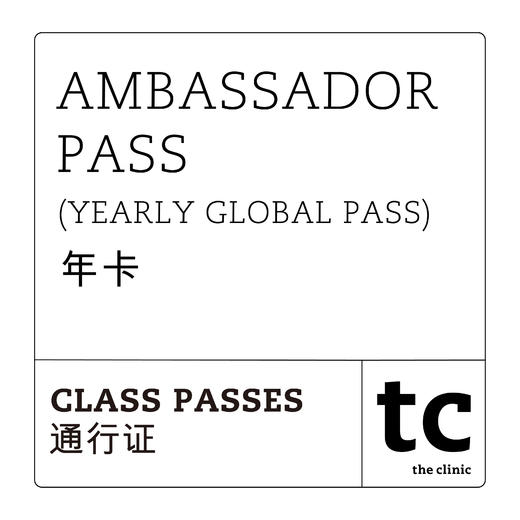 Ambassador Pass (Yearly Global Pass) / 年卡 商品图0