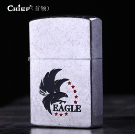 【打火机】首领Chief 雕鹰展翅创意打火机 地摊个性热卖煤油金属火机