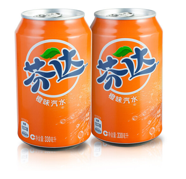 芬达橙味(听)330ml(1*24)