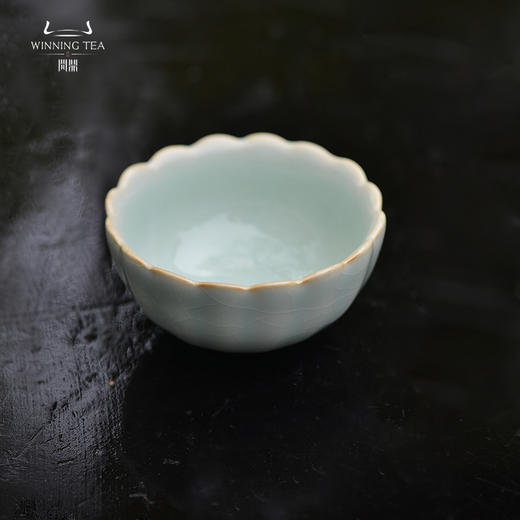 问鼎汝瓷天青（经典）莲花杯 商品图1