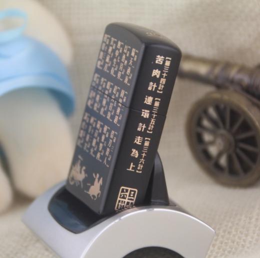 【打火机】。原铜壳首领CHIEF煤油打火机 五面加工CF0467HJ三十六计 商品图1