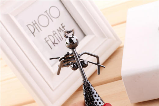 【家居摆件】。创意小铁人工艺品 混批乐队造型家居摆件 小铁人男女模型 小礼物 商品图1