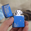 【打火机】。铜壳首领CHIEF创意防风煤油打火机CF0444L春意 蓝冰 商品缩略图1
