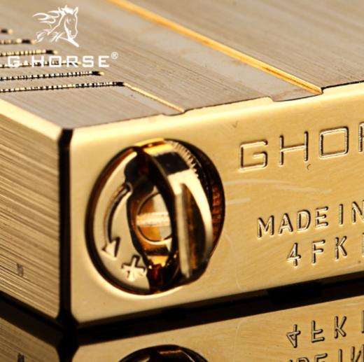 【打火机】ghouse神骏防风007子弹朗声打火机男纯铜充气体创意个性礼品 商品图2