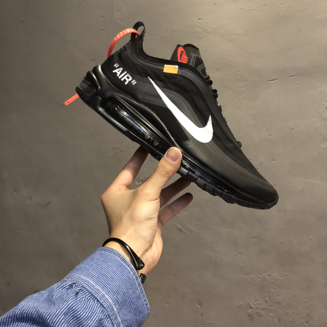 air max 97 og off-white x nike air max 97 ow超级联名系列 黑武士