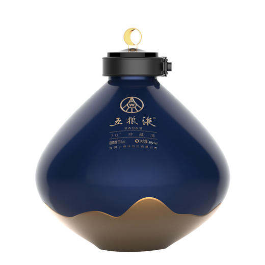 五粮液·70度珍藏酒（日月生辉）500ml 单瓶 商品图0