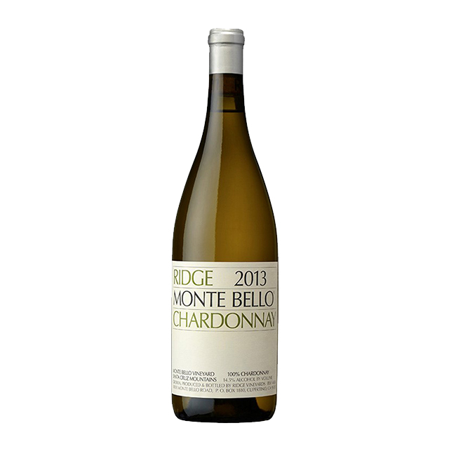 瑞园庄园丽山夏多内, 美国 圣克鲁兹山 ridge monte bello chardonnay