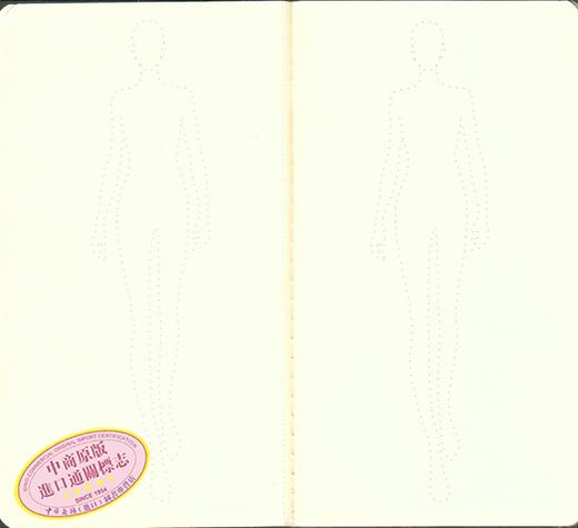 Fashionary迷你设计手绘本（毛毡封面三本套）英文原版 Fashionary Mini Felt Womens (Pink) Fashionary手绘本 时尚笔记本 商品图2