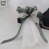 彩边雪纱带，宽4CM,长50码，不包邮 商品缩略图0