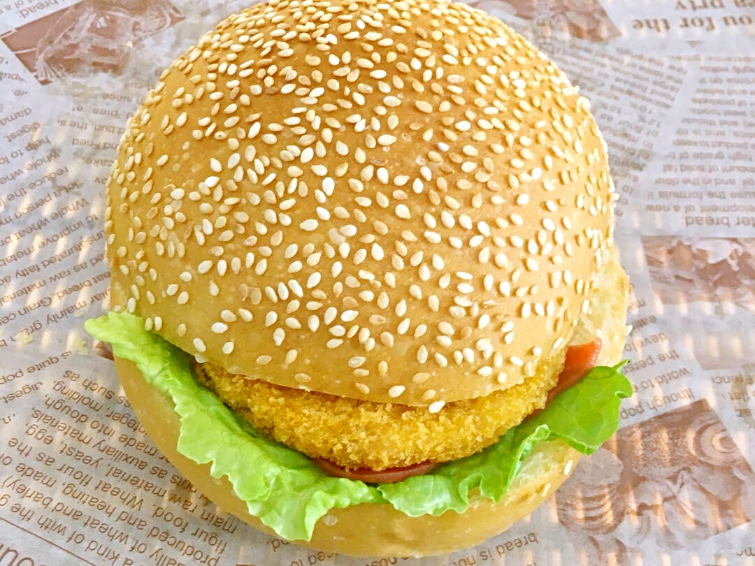 鸡扒汉堡