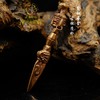 佛堂供品用品密宗法器尼泊尔手工紫铜马头明王金刚橛11cm 商品缩略图1