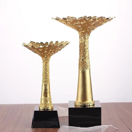 奖杯 水晶 定制金属奖品制作销售冠军荣耀之树定做比赛奖牌纪念品 商品图1