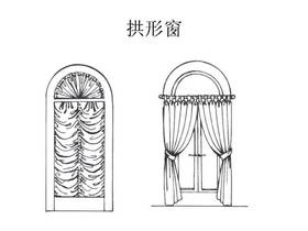 异形窗户如何设计窗帘？