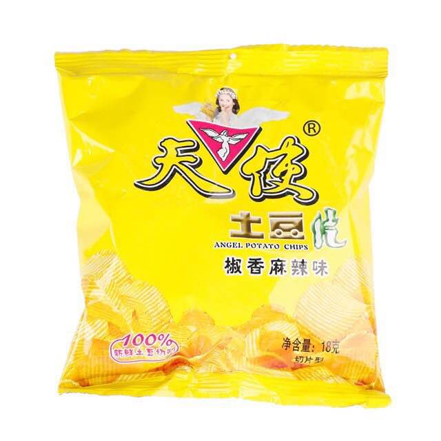 云南天使土豆片 18g*12袋