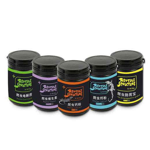 Reptile Structure-爬结构 RS爬虫钙粉守宫蜥蜴陆龟补钙BAC电解质开食维生素d3维他OUTD3-分销 商品图1