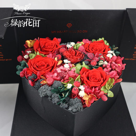抖音网红魔立方永生花抽屉玫瑰礼盒-永生花精美礼盒送女朋友老婆闺蜜生日结婚纪念日情人节快递包邮 商品图8