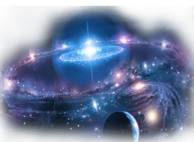 各种不同的星体:星系,恒星,白矮星,中子星,黑洞,行星,彗星的组成