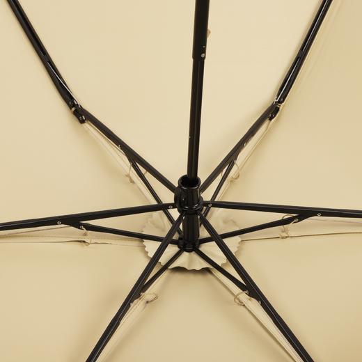 heyin 55cm*6k铝中棒FRP骨架超轻春夏晴雨伞 HSS1432002 商品图4