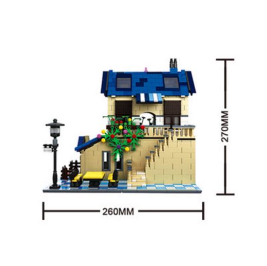 【玩具】*儿童DIY益智积木玩具 世界风情建筑乡村别墅5311 商品图1