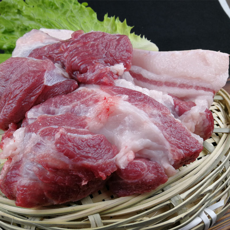 【猪后腿肉】猪肉后腿肉500克