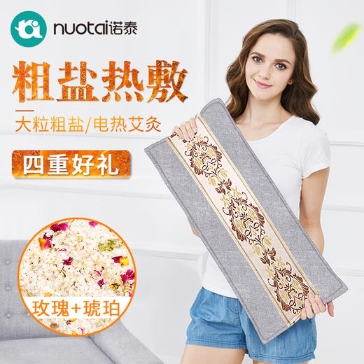 诺泰电盐袋粗盐热敷包电加热家用艾灸宝海盐理疗袋电热全身艾草包NT17K11300 商品图0