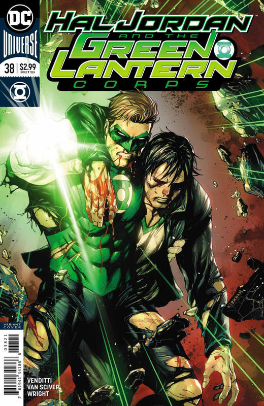 哈尔乔丹与绿灯军团 主刊 Hal Jordan and the Green Lantern Corps（2016）变体 商品图5