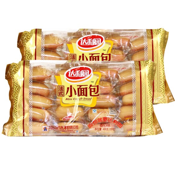 达利园法式小面包400g