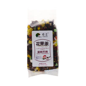 玫瑰恋人蜜桃柔情雅寇花果茶水果粒茶德式风味500g