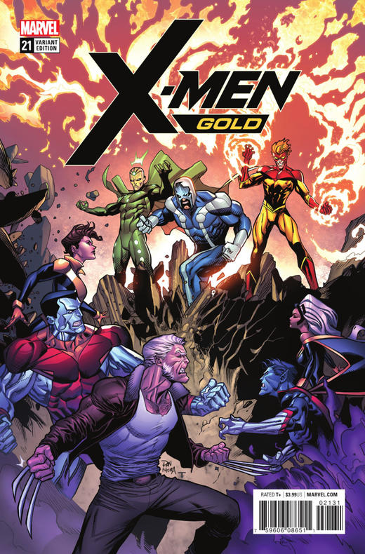 X战警 金队 主刊 X-Men Gold (2017) 变体 商品图5