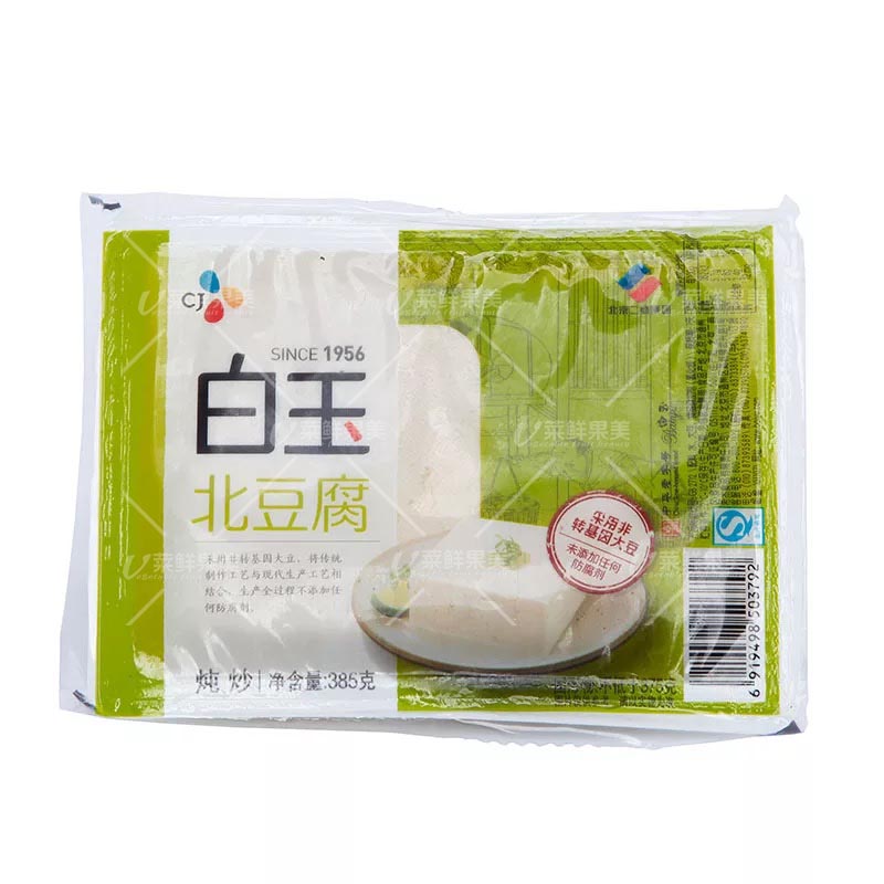 白玉北豆腐盒装385g 盒