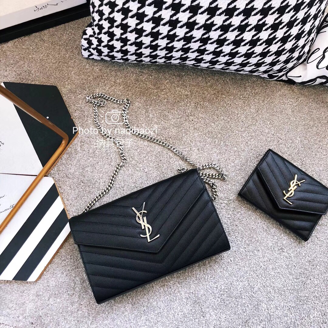 YSL圣罗兰经典信封包