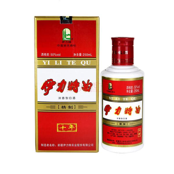 伊力特曲(精制10年小) 50度 250ml 乌鲁木齐免运费