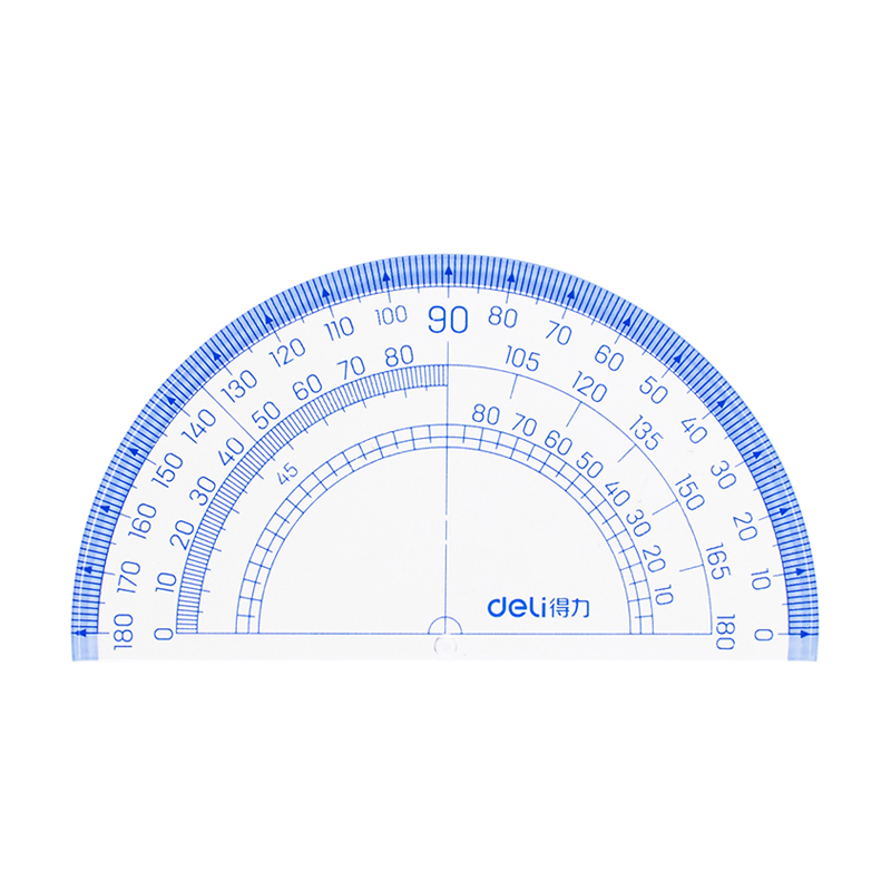 得力(deli) 量角器 量角尺 71957
